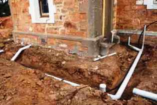 outside drainage Swanscombe